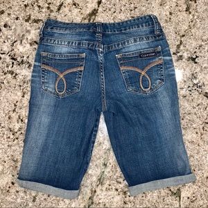 Calvin Klein Stretch Jean Shorts